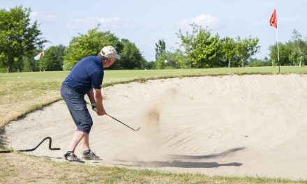Glade golfspillere fejrede 25 års golf i Give
