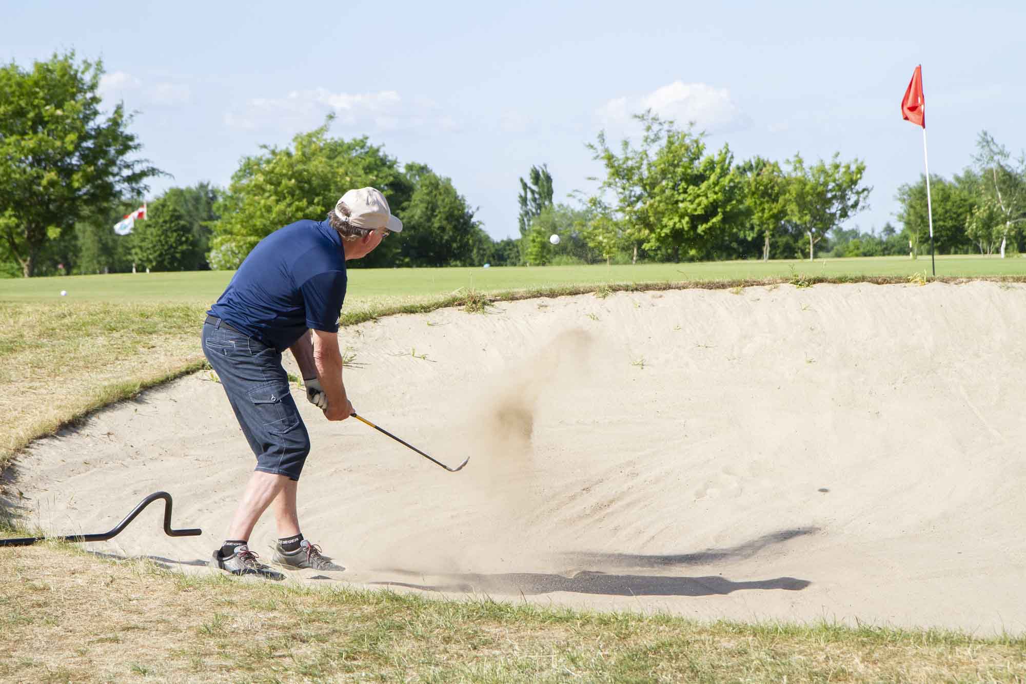 golfspillere fejrede 25 års golf i Give -